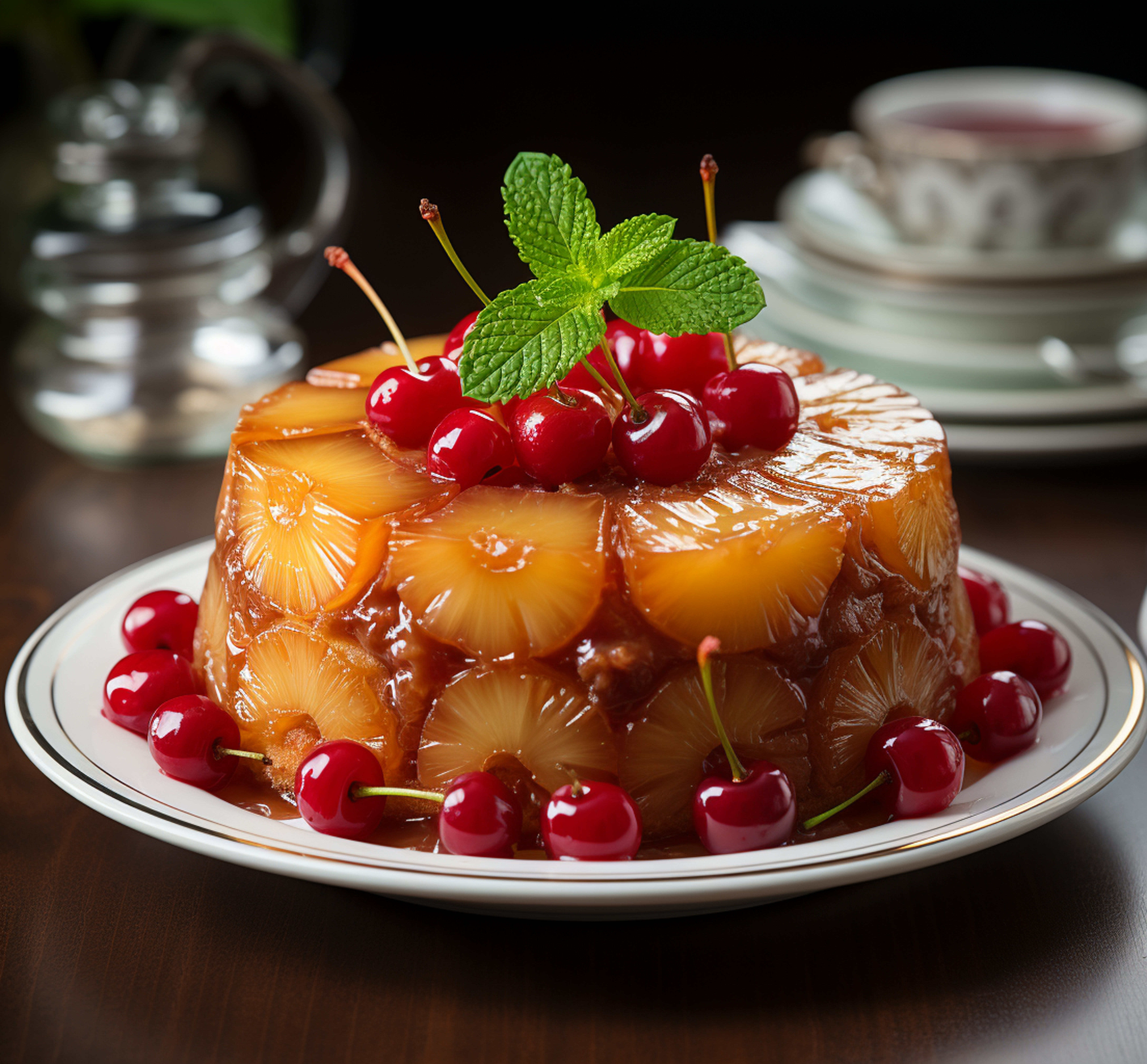 Fresh Fruit Cake